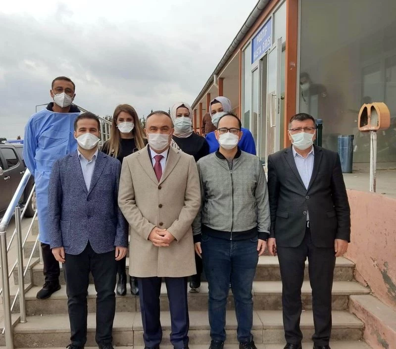 Vali Soytürk’den sağlık çalışımlarına teşekkür ziyareti
