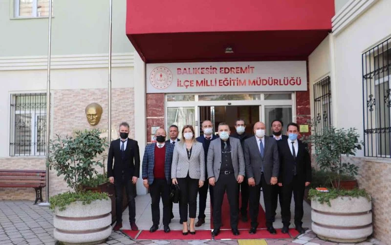 Edremit Kaymakamı Ahmet Odabaş Başkanlığında BİGEP toplantıları yapıldı
