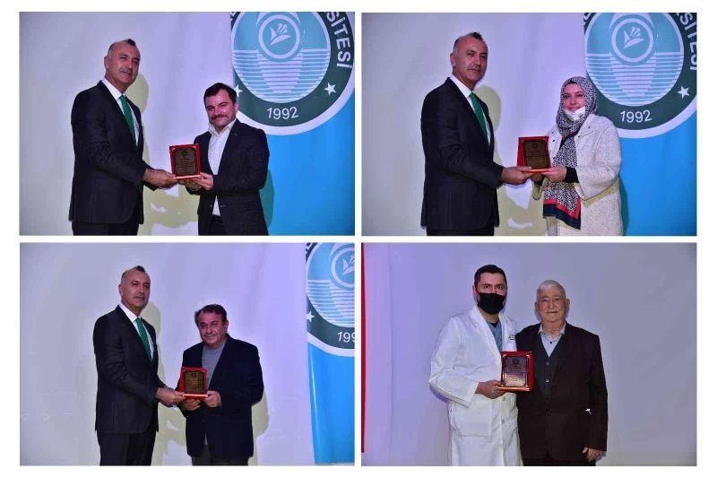 Balıkesir Üniversitesi, hayırseverleri onurlandırdı
