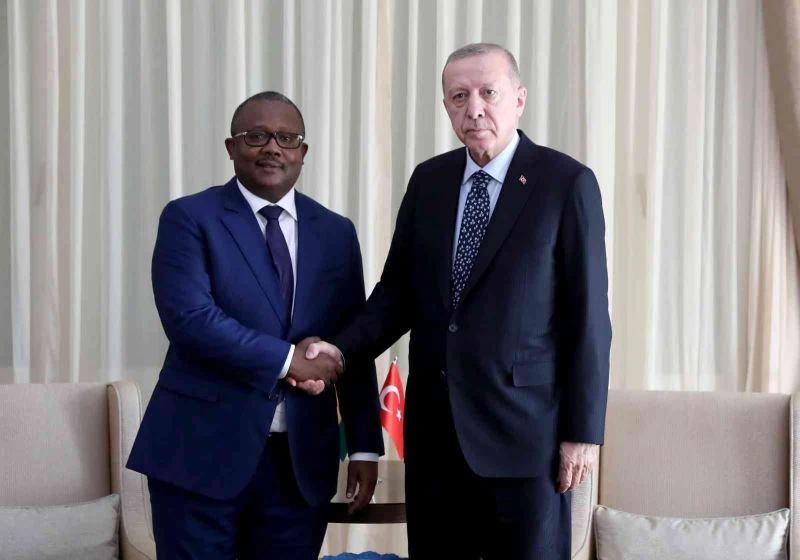 Cumhurbaşkanı Erdoğan, Gine Bissau Cumhurbaşkanı Sissoco ile görüştü
