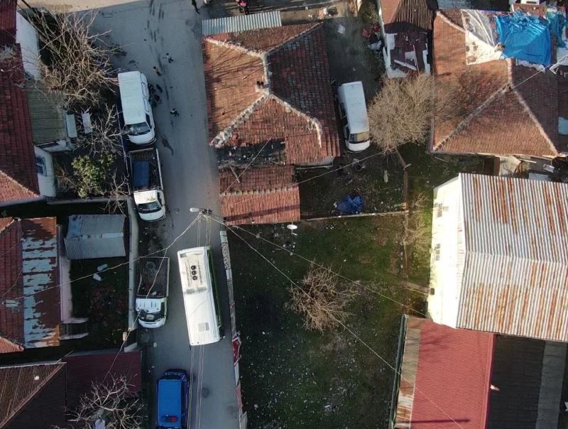 Jandarma hırsızlık zanlılarına dronlu operasyon
