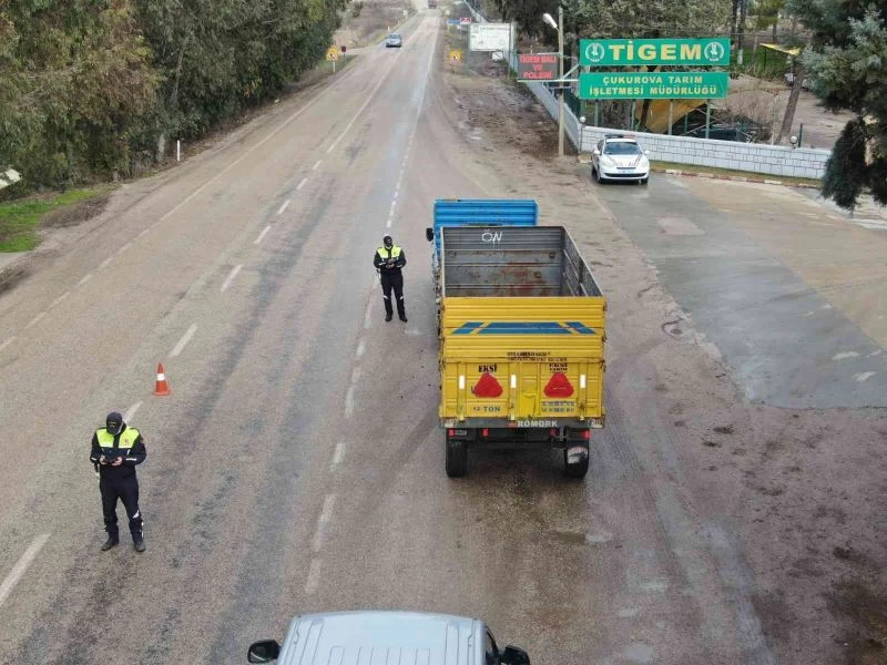 Adana’da 257 araç trafikten men edildi

