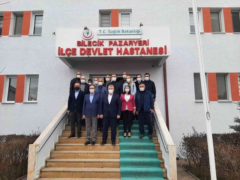 Sağlık alanında yapılabilecek yatırımlar için yerinde incelemelerde bulundu
