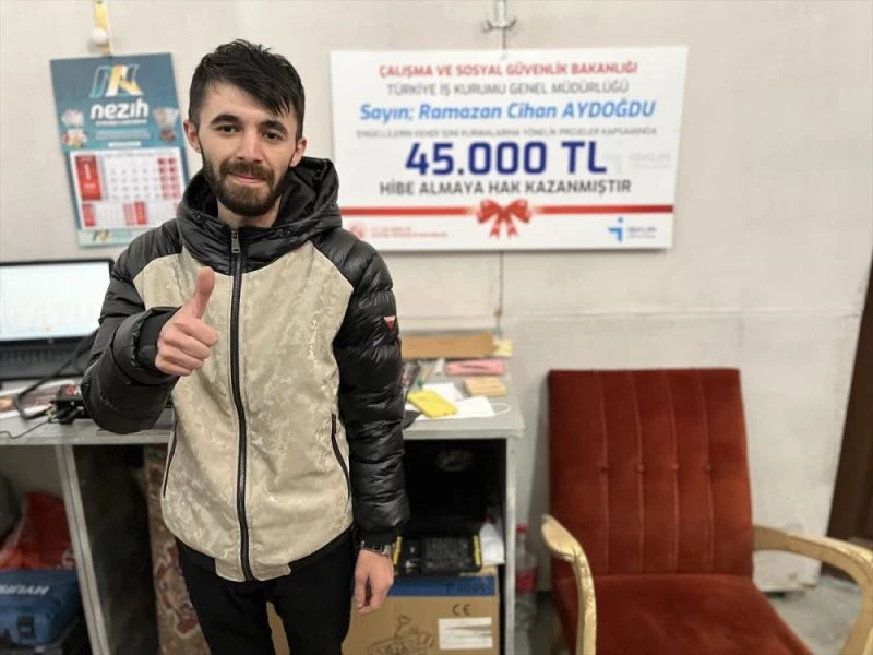 Engelli genç İŞKUR