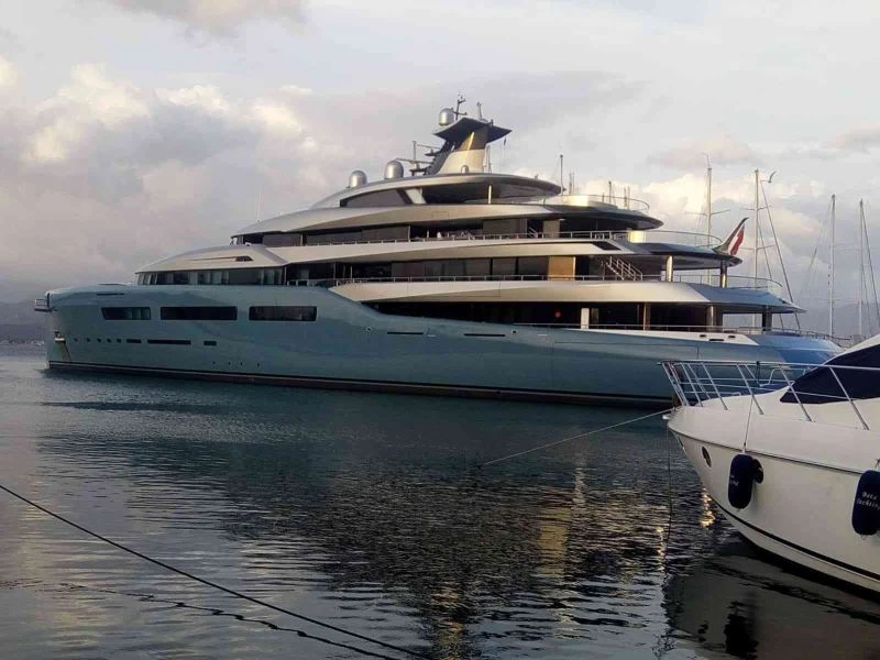 Joe Lewis’in lüks yatı Fethiye’de
