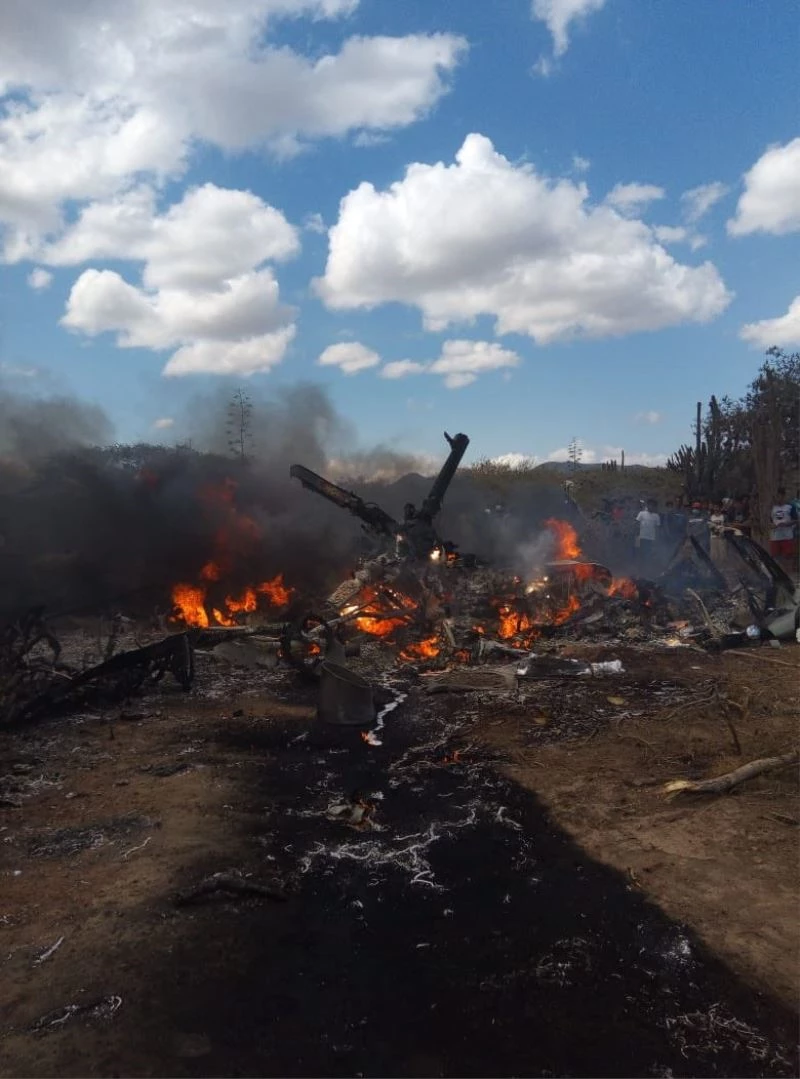 Venezuela’da askeri helikopter düştü: 2 ölü, 2 yaralı
