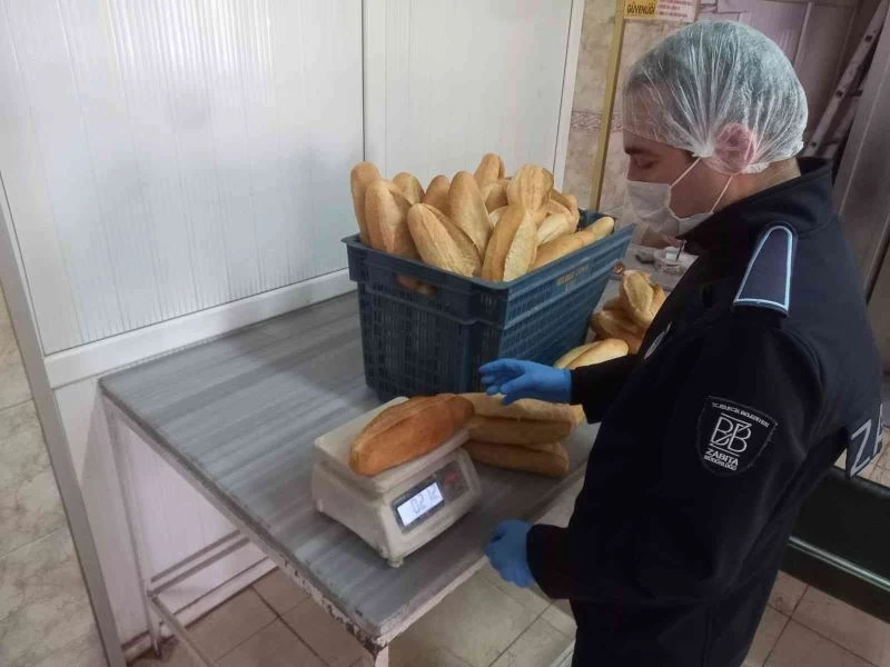 Zabıta ekipleri kentteki fırınları denetledi
