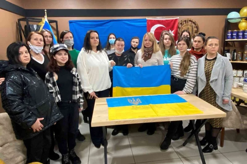 Konya’daki Ukraynalılar’dan saldırılara tepki
