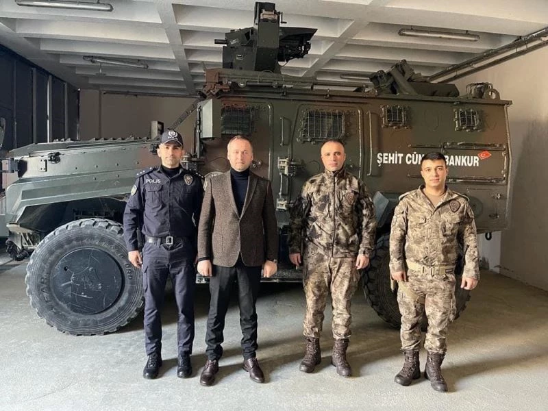 Kaymakam Yelek’ten Özel Harekât polislerine ziyaret
