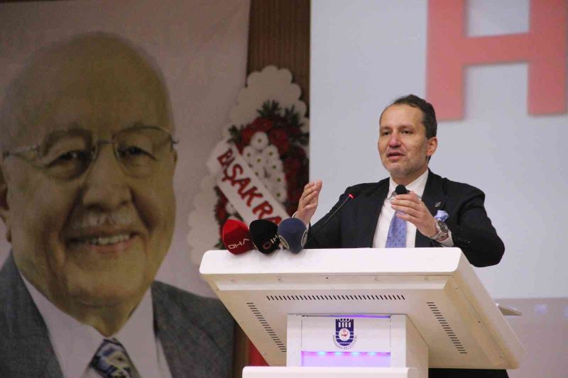 Fatih Erbakan: “300 bin üyesiyle Türkiye’nin en dinamik partisiyiz”
