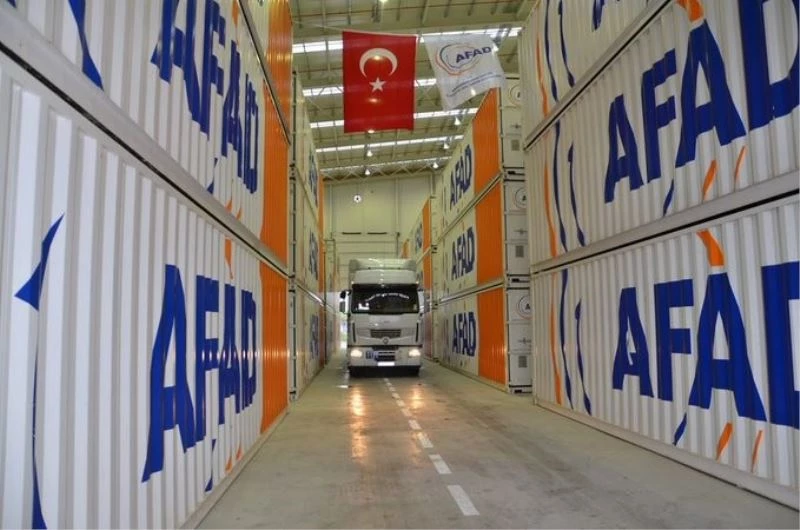 AFAD: “Ukrayna’daki acil insani ihtiyaçların karşılanması amacıyla 5 tır yardım malzemesini bölgeye gönderiyoruz”
