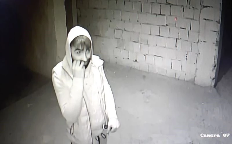 Tırnak yiyen hırsız güvenlik kamerasında
