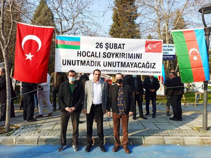 Hocalı soykırımının şehitleri Turgutlu’da anıldı
