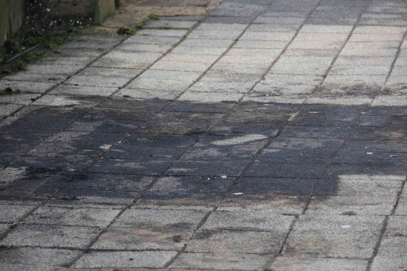 İşçilerin malzeme depoladıkları kulübe alev alev yandı
