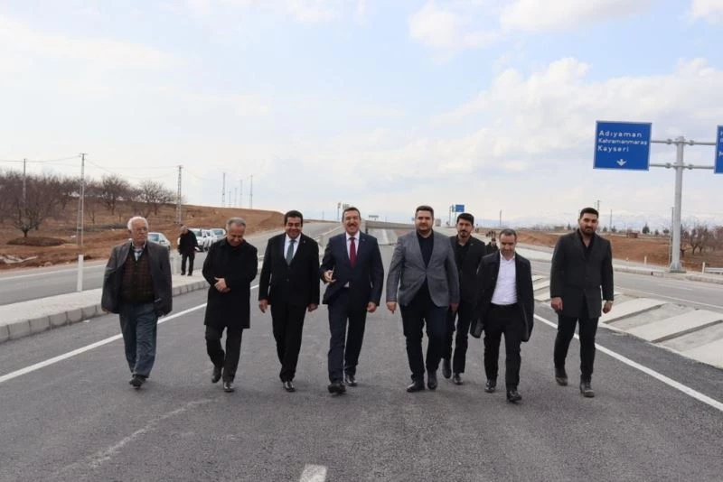 Malatya Kuzey Çevreyolu’nda 26,5 kilometrelik kısım trafiğe açıldı
