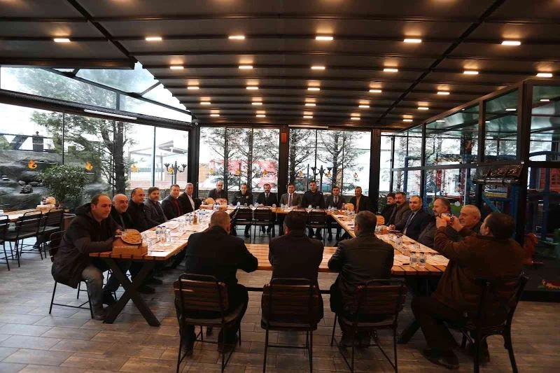 Gürsu’nun muhtarları mahallelerinin ihtiyaçlarını anlattı
