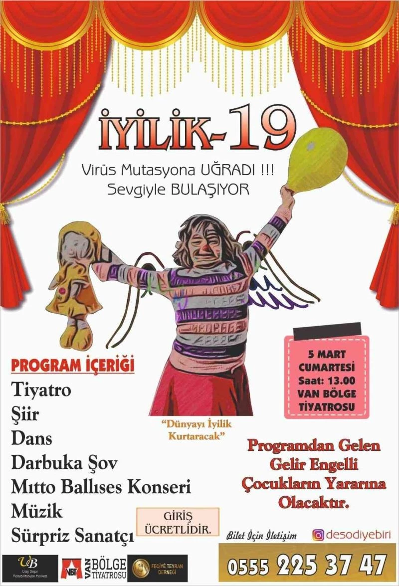 Engelli bireylerden tiyatro gösterimi heyecanı
