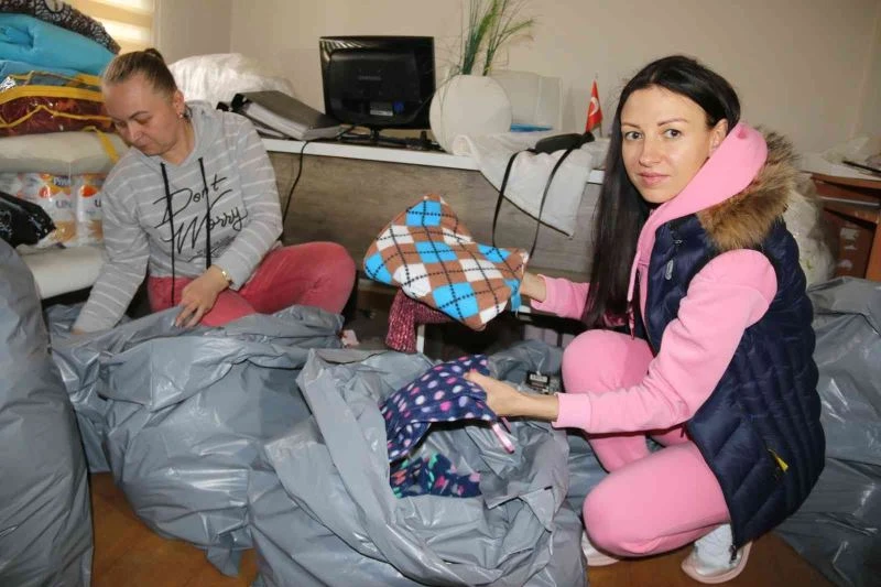 Ukraynalı gelinler Antalya’da seferberlik başlattı
