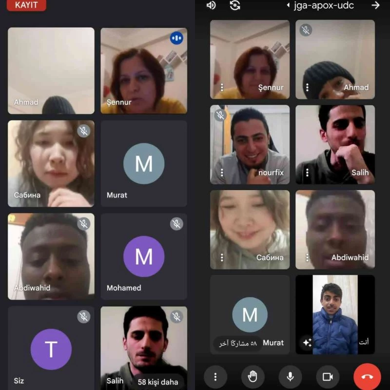 DPÜ Şaphane Meslek Yükseokulu’nda söyleyişi
