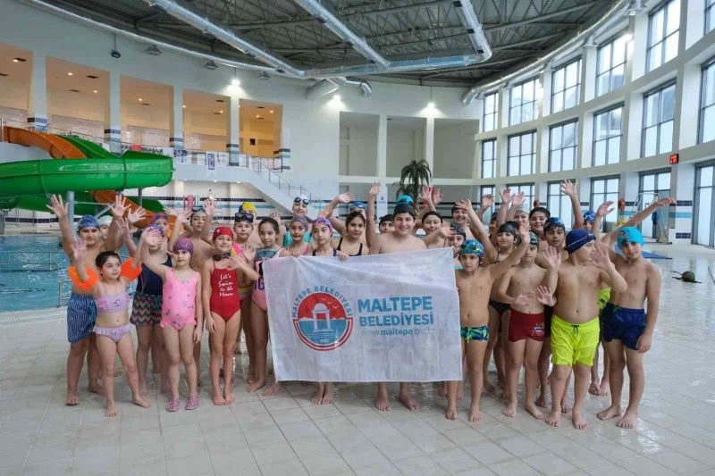 Maltepeli çocuklar, tatilin tadını Aquapark’ta çıkardı
