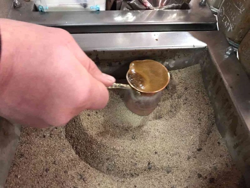 Kışın kumda kahveye tercih daha da artıyor
