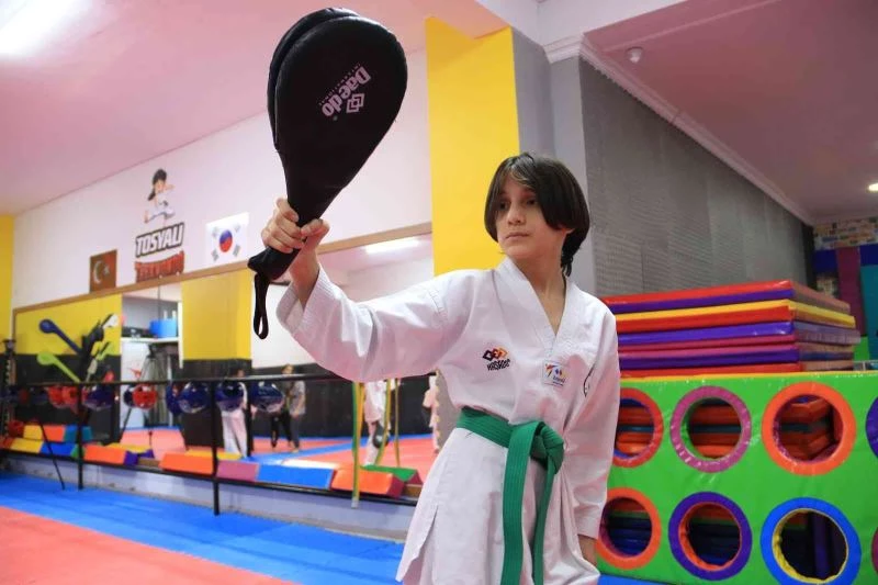 Kahramanmaraş’ta tekvandoya yoğun ilgi