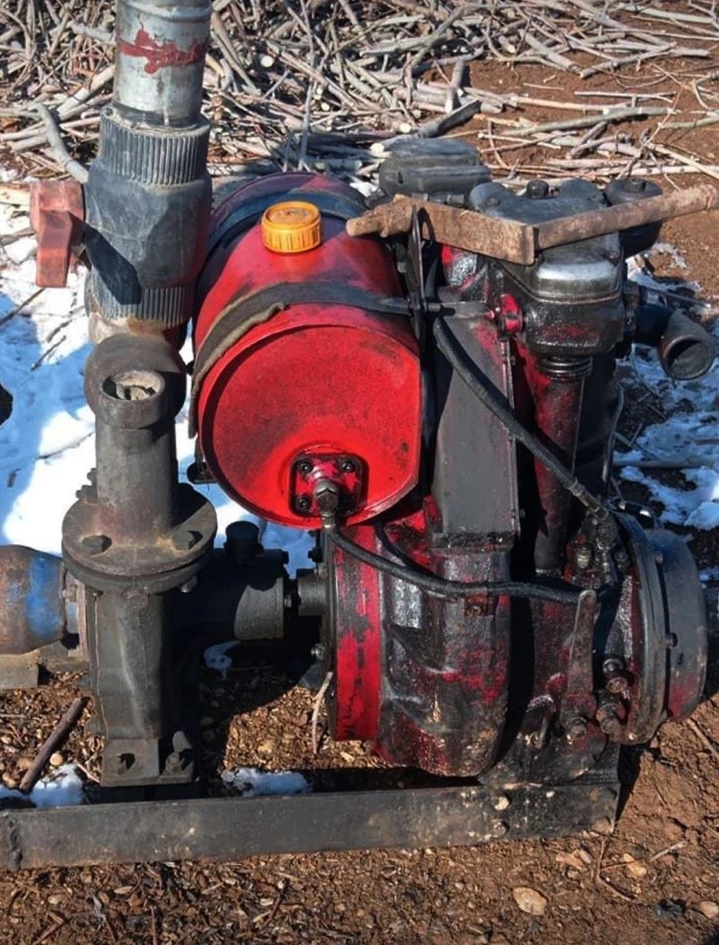 Hırsızlar bu sefer tarladan pancar motorunu çaldı
