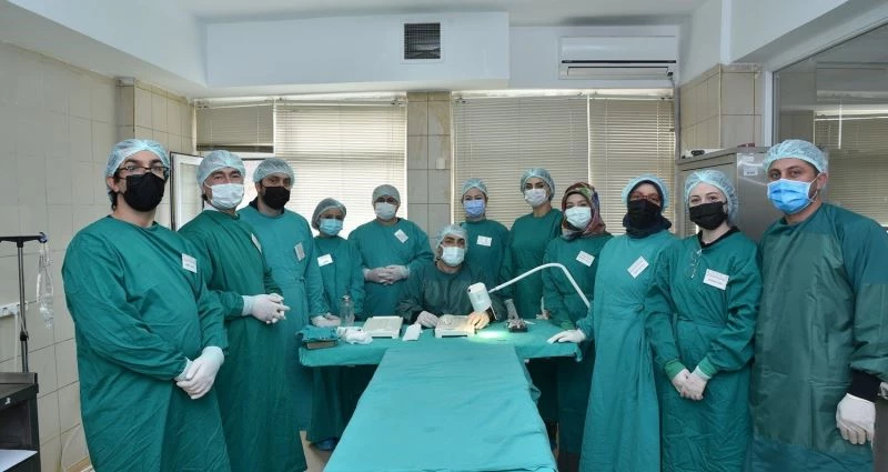 OMÜ’de 13 üniversiteden araştırmacılara deney hayvanı kullanım eğitimi
