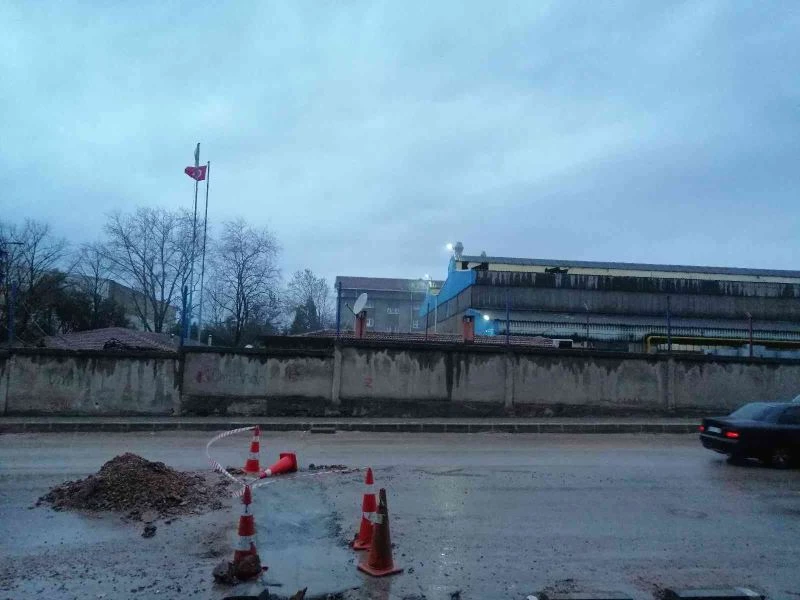 Döküm fabrikasında çıkan yangın paniğe sebep oldu
