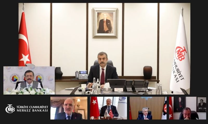 Merkez Bankası Başkanı Kavcıoğlu, TOBB üyeleriyle ekonomi gündemini konuştu
