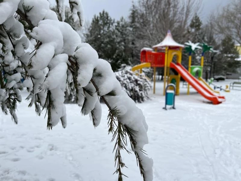 Eskişehir yeniden bembeyaz
