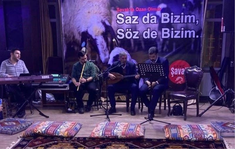 Şavaklılar “Saz da bizim, söz de bizim” etkinliğinde buluştu
