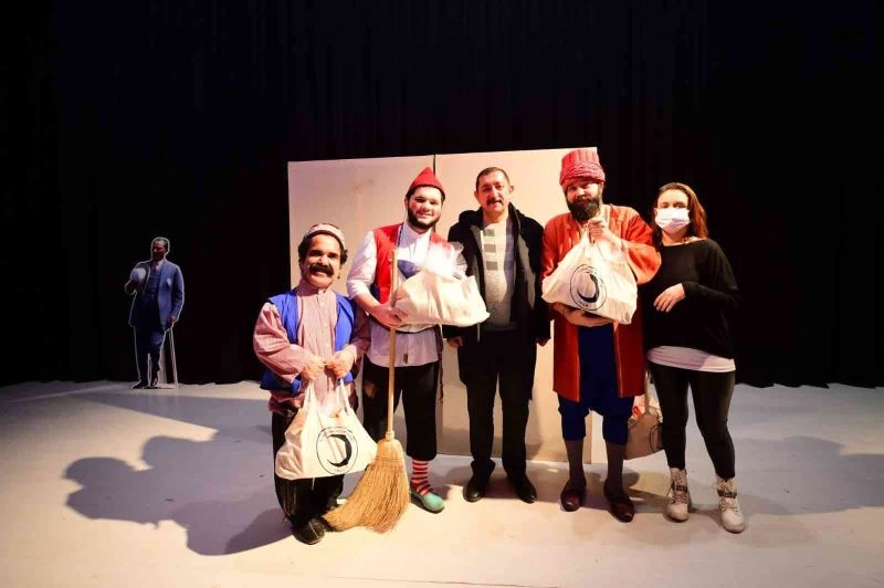 “Haylaz ile İbiş”i çocuklar çok sevdi
