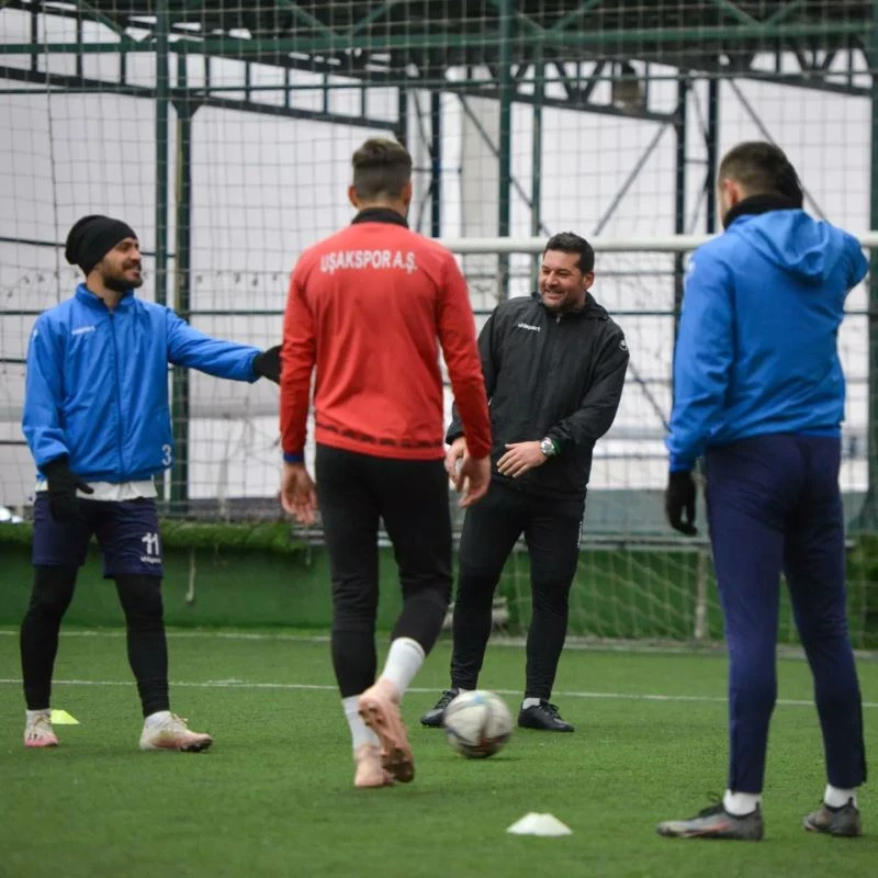 Uşakspor, A. 24 Erzincanspor maçı hazırlıklarını sürdürdü

