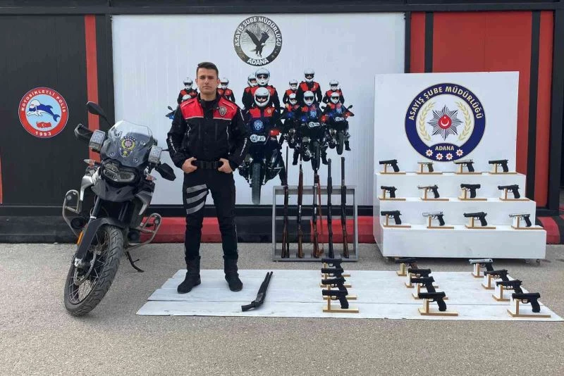 Adana’da 2 ayda 730 silah ele geçirildi
