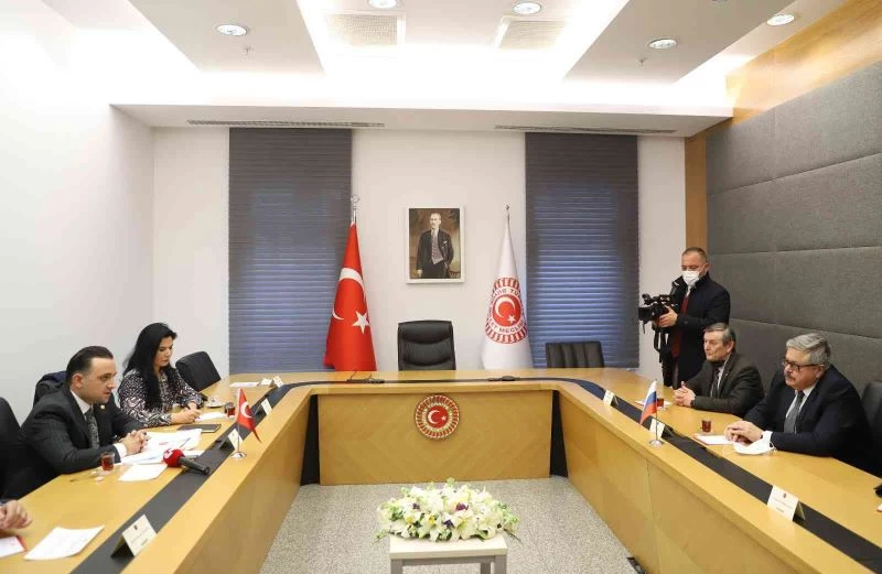 AK Parti’li Baybatur Rus Büyükelçisiyle görüştü
