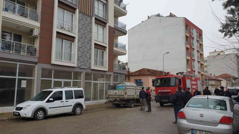 Televizyon üzerine devrilen elektrikli ısıtıcı yangına neden oldu
