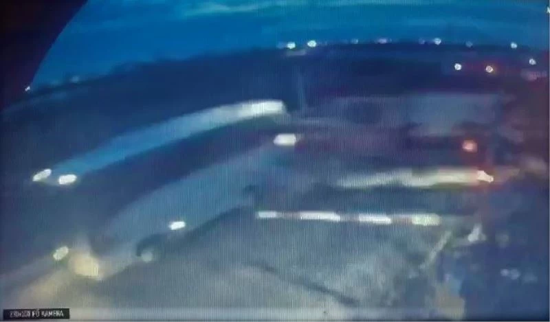 Kırklareli’de 27 kişinin yaralandığı işçi servisinin trenle olan kazası kamerada
