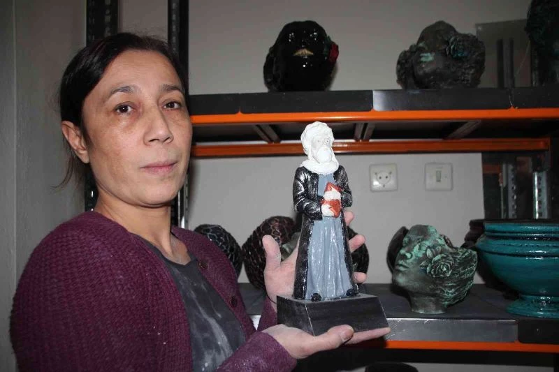  Emekli olduktan sonra can sıkıntısıyla başladığı işte şimdi bir atölyesi var
