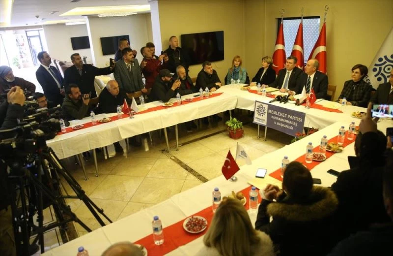 Memleket Partisi Genel Başkanı İnce partisinin Kahramanmaraş İl Başkanlığını açtı