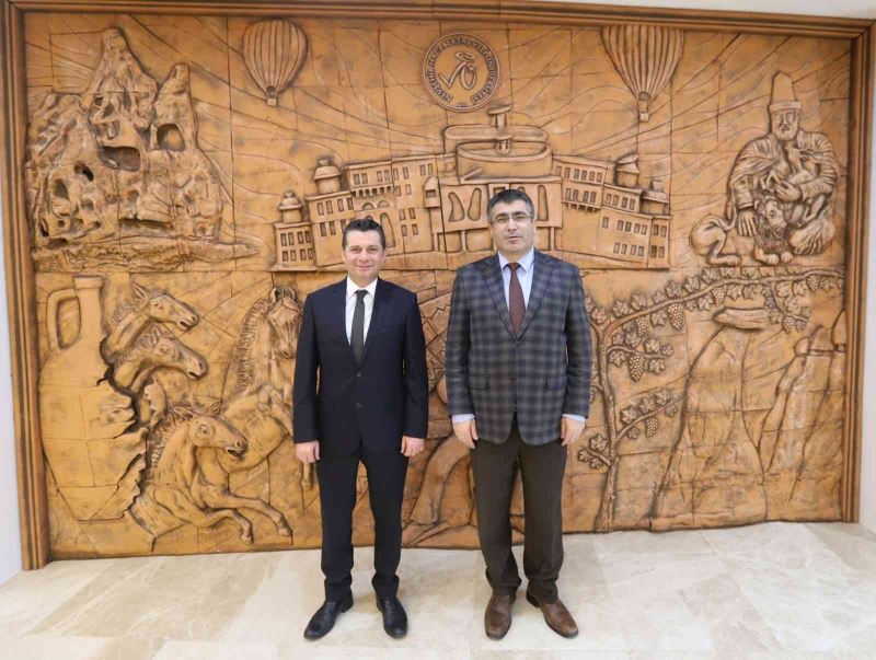 Nevşehir İl Tarım Müdürü Memiş’ten Rektör Aktekin’e Ziyaret
