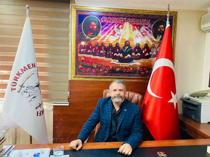 Türkmen Alevi Bektaşi Vakfı Genel Başkanı Özdemir’den, isim benzerliği açıklaması

