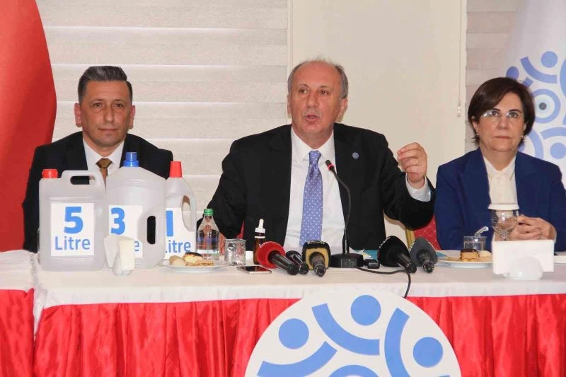 Muharrem İnce, 6 partiye Mersin’den yüklendi
