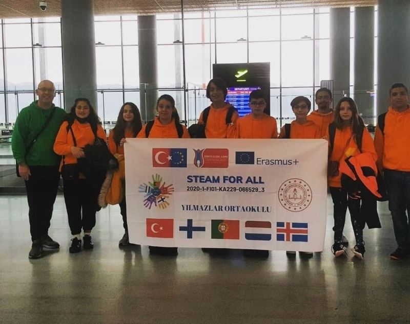 Datçalı öğrenciler, Portekiz’de Erasmus etkinliğine katıldı
