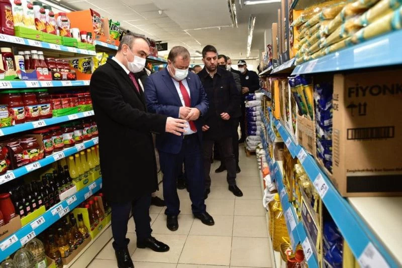 Kilis’te fahiş fiyat ve stokçuluk denetimi yapıldı
