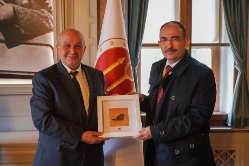 Rektör Beydemir, Belediye Başkan Vekili Tüfekçioğlu ile bir araya geldi
