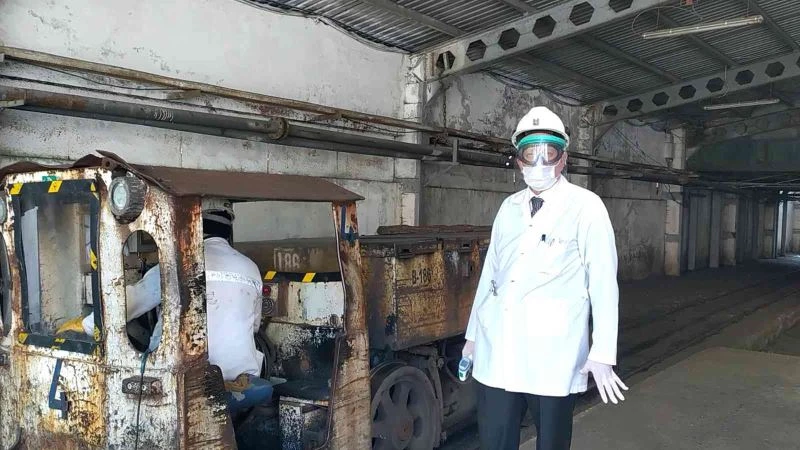 50 yılı geride bıraktı, madencilerin sağlığı ona emanet
