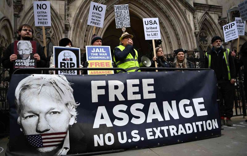 WikiLeaks’in kurucusu Assange, ABD’ye iade edilme kararına itirazı reddedildi
