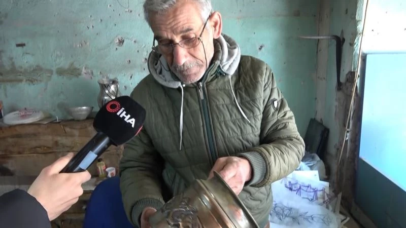 Isparta’da bakır ustasının 55 yıllık mesleği zamana yenildi
