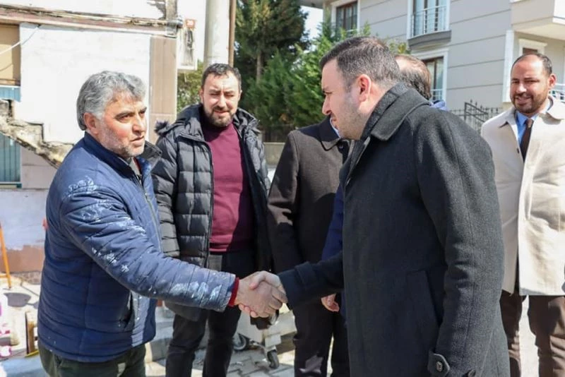 AK Parti İl Başkanı Bağatar’dan evi yanan vatandaşlara ziyaret
